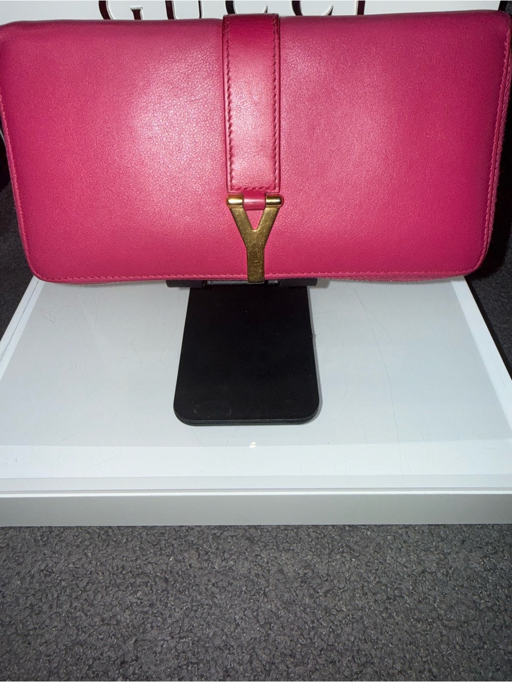 Saint Laurent Classic Y Ligne leather clutch
Wallet